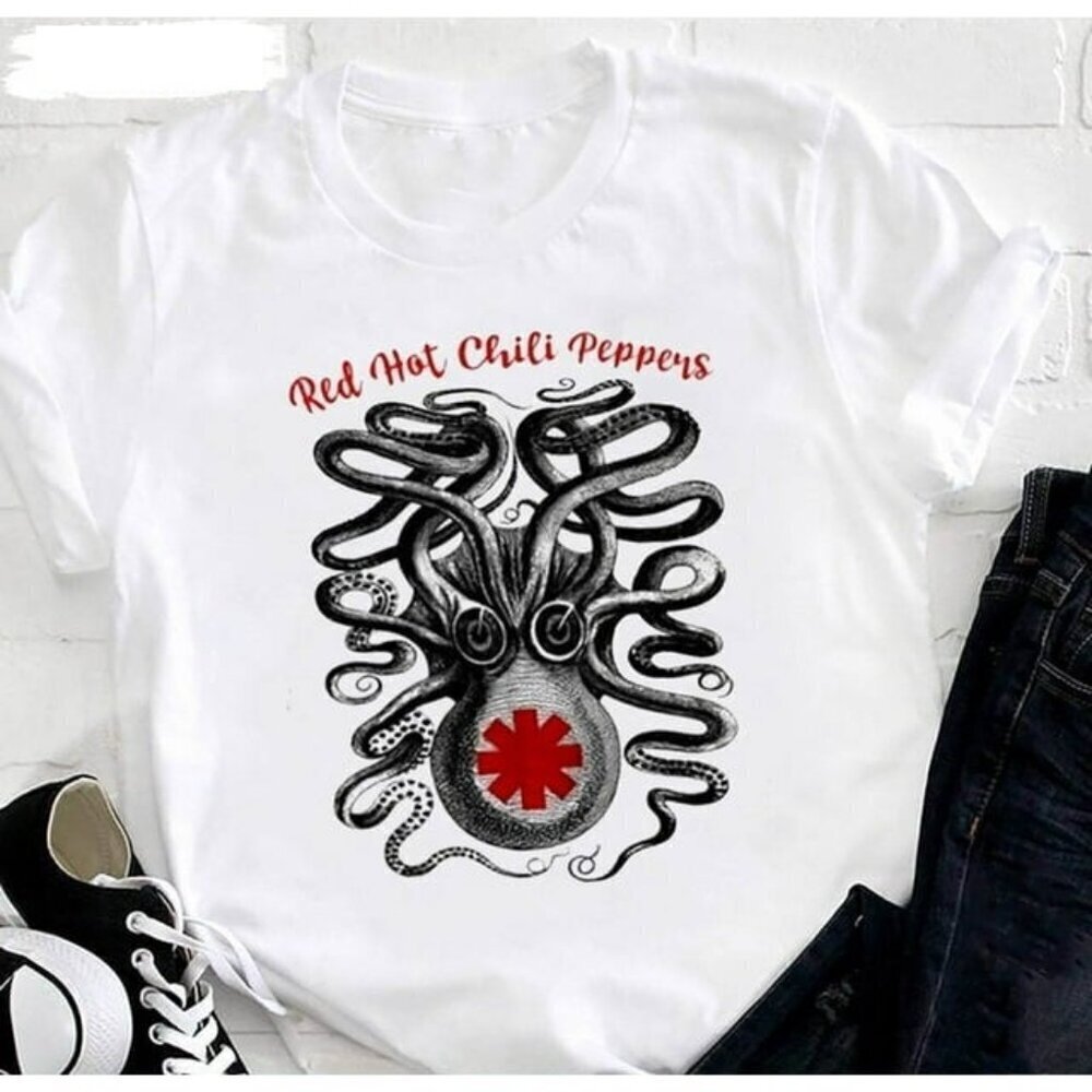 Red Hot Chili Peppers 2024 Tour Rock Band Music Fan Gift Graphic T-Shirt